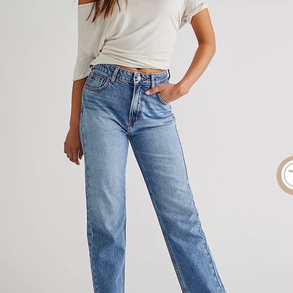 Free People Denim - Free people straight jeans (the Pacifica)
